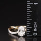 14K 1.30 CTW Lab Grown Diamond Ring