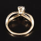 14K 1.30 CTW Lab Grown Diamond Ring