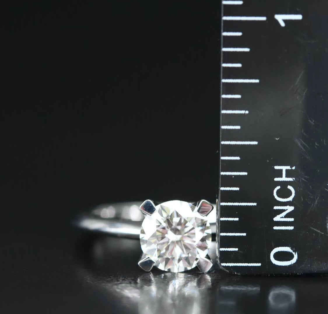 14K 1.50 CT Lab Grown Diamond Ring with IGI Report