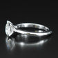 14K 1.50 CT Lab Grown Diamond Ring with IGI Report