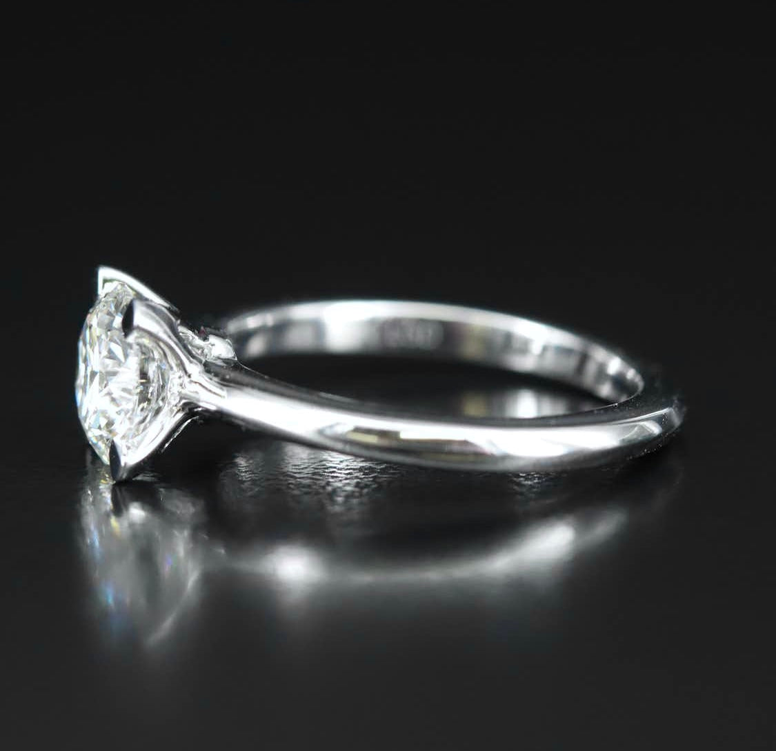 14K 1.50 CT Lab Grown Diamond Ring with IGI Report