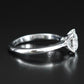 14K 1.50 CT Lab Grown Diamond Ring with IGI Report