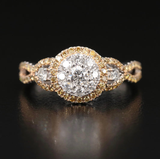 14K 1.00 CTW Diamond Ring