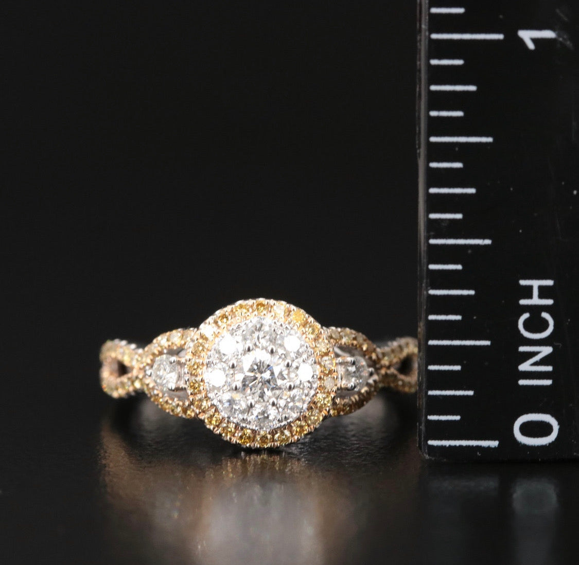 14K 1.00 CTW Diamond Ring