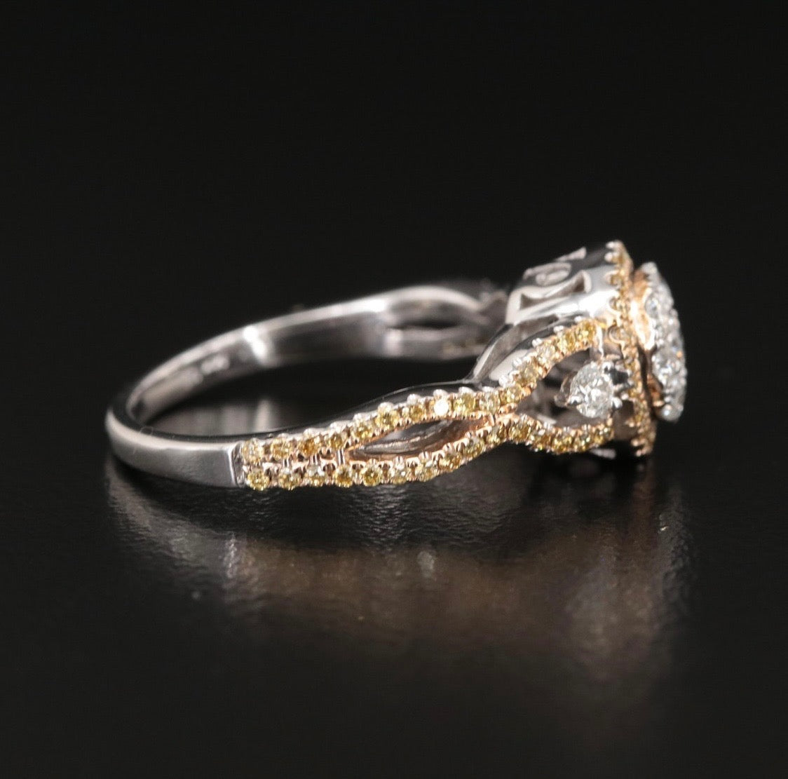 14K 1.00 CTW Diamond Ring