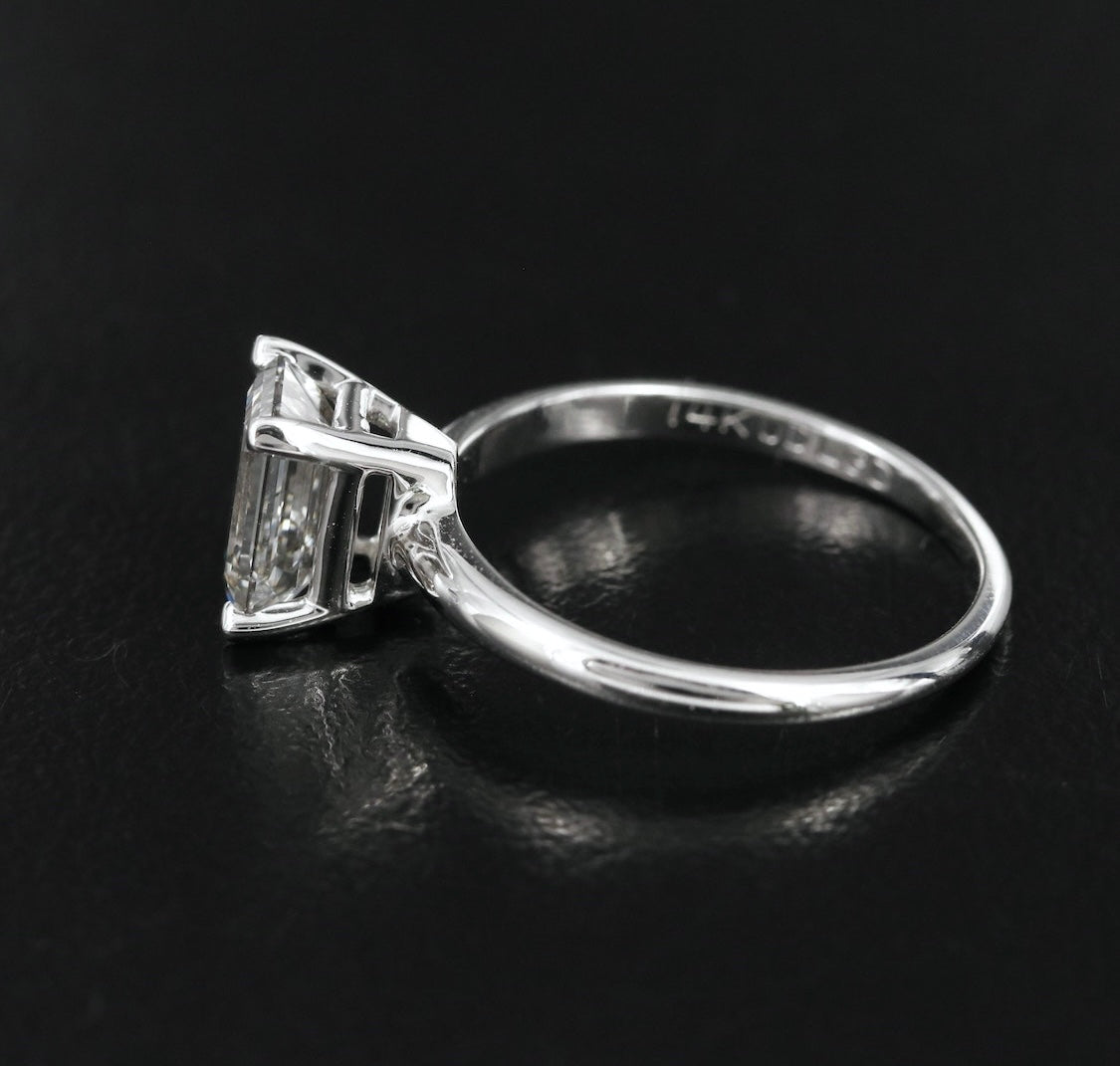 14K 1.59 CT Lab Grown Diamond Solitaire Ring