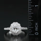 14K 1.57 CTW Lab Grown Diamond Ring