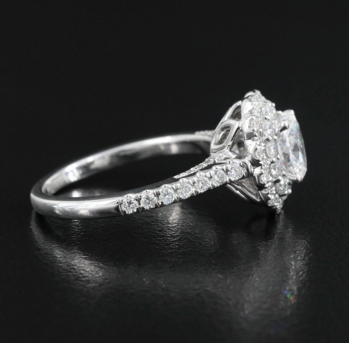 14K 1.57 CTW Lab Grown Diamond Ring