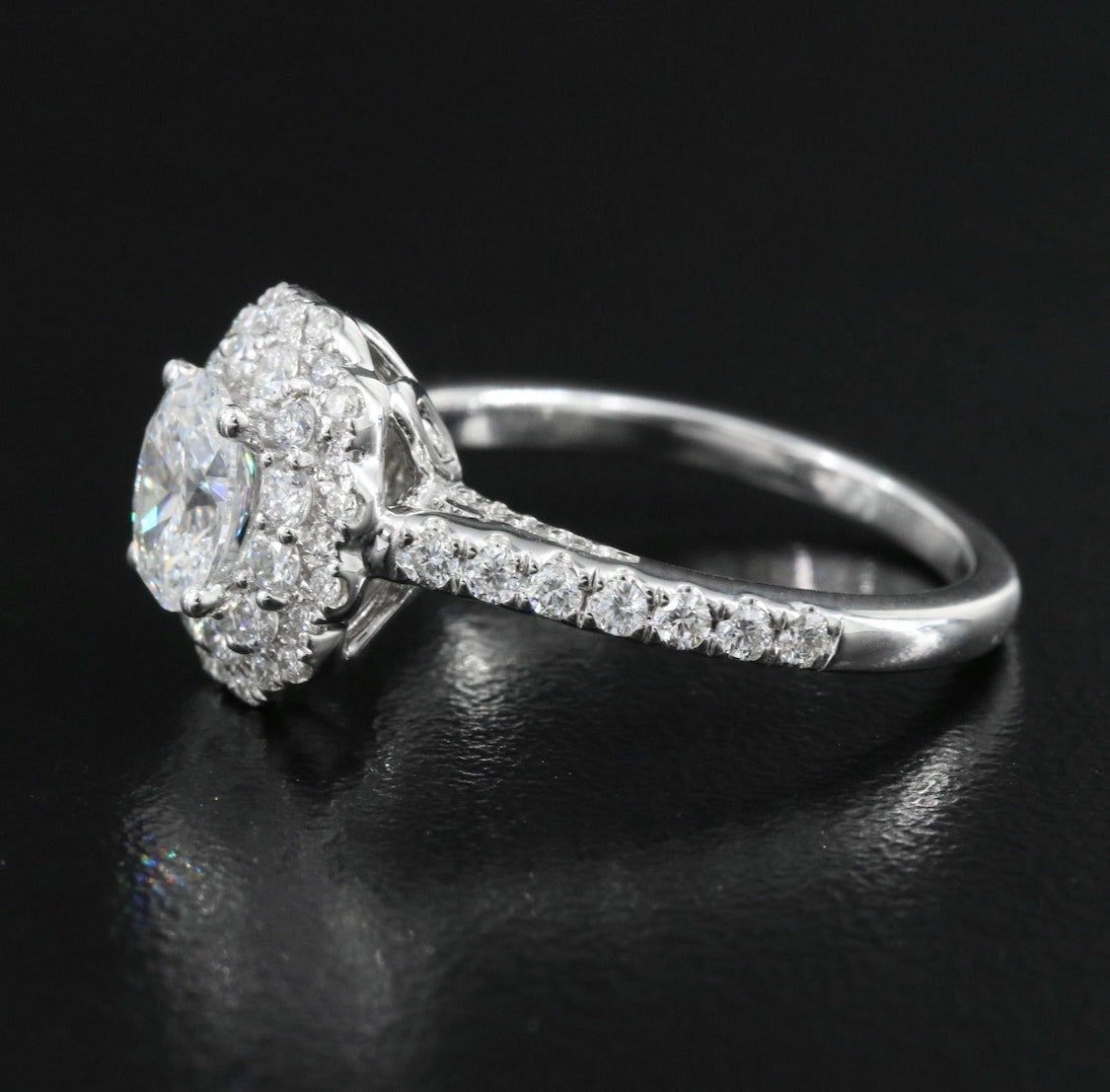 14K 1.57 CTW Lab Grown Diamond Ring