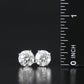 14K 4.31 CTW Lab Grown Diamond Stud Earrings w/Appraisal