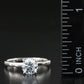 14K 1.13 CT Lab Grown Diamond Solitaire Ring