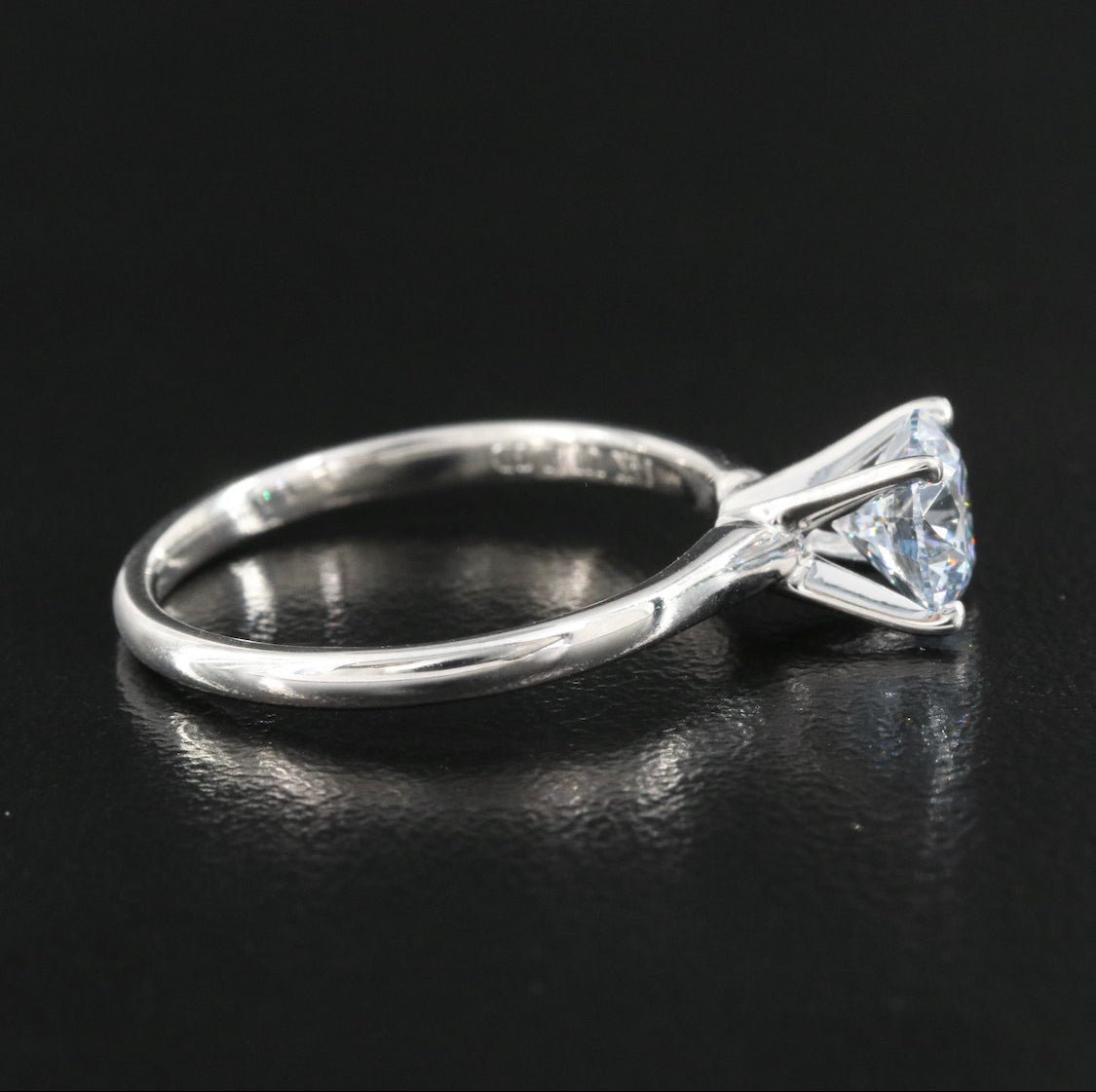 14K 1.13 CT Lab Grown Diamond Solitaire Ring