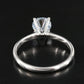 14K 1.13 CT Lab Grown Diamond Solitaire Ring