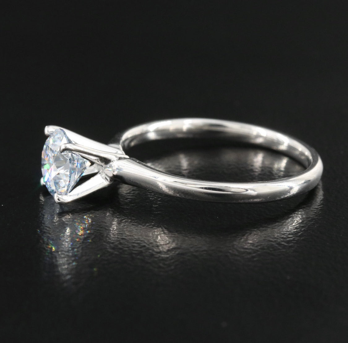 14K 1.13 CT Lab Grown Diamond Solitaire Ring