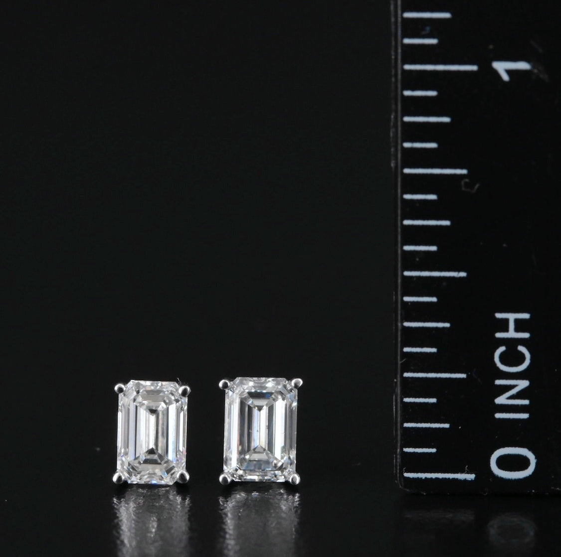 14K 1.53 CTW Lab Grown Diamond Stud Earrings