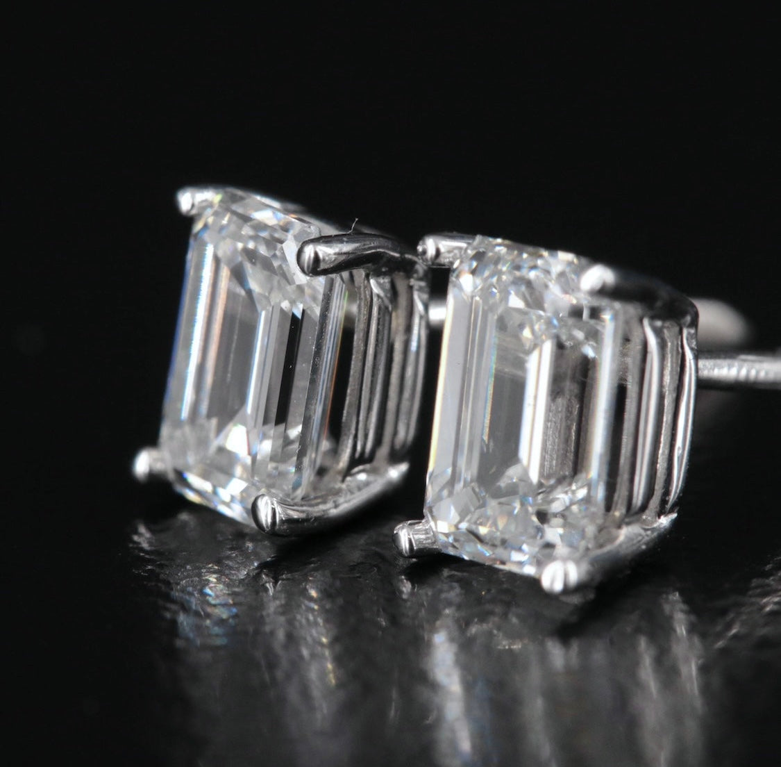 14K 1.53 CTW Lab Grown Diamond Stud Earrings