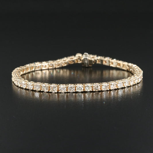 14K 6.00 CTW Diamond Line Bracelet Bracelets