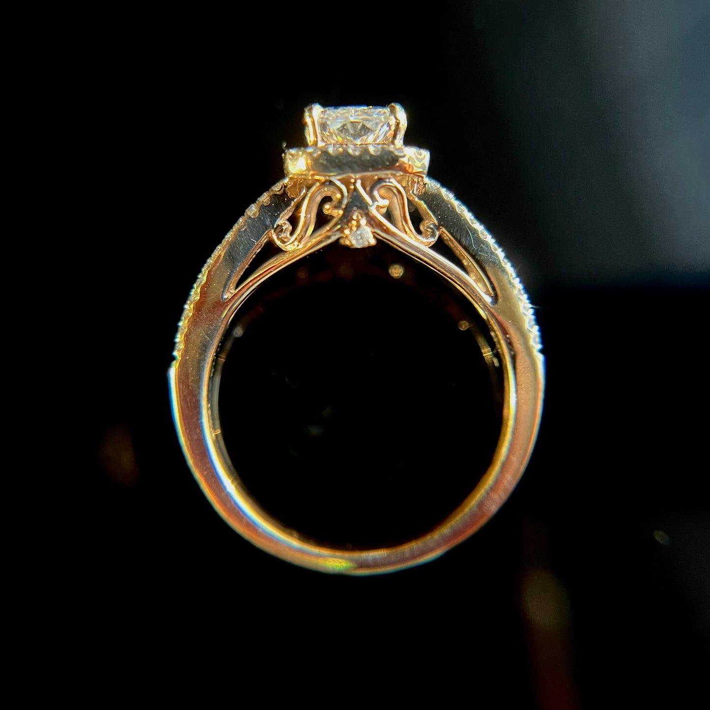 10K Gold 1.46 CTW Diamond Ring