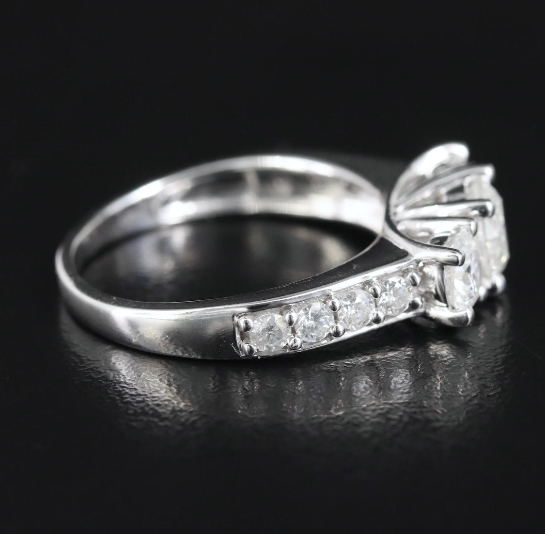 10K 2.10 CTW Diamond Trellis Ring